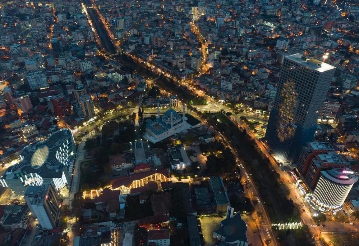 Sun Tower-Center Of Tirana Leilighet Eksteriør bilde